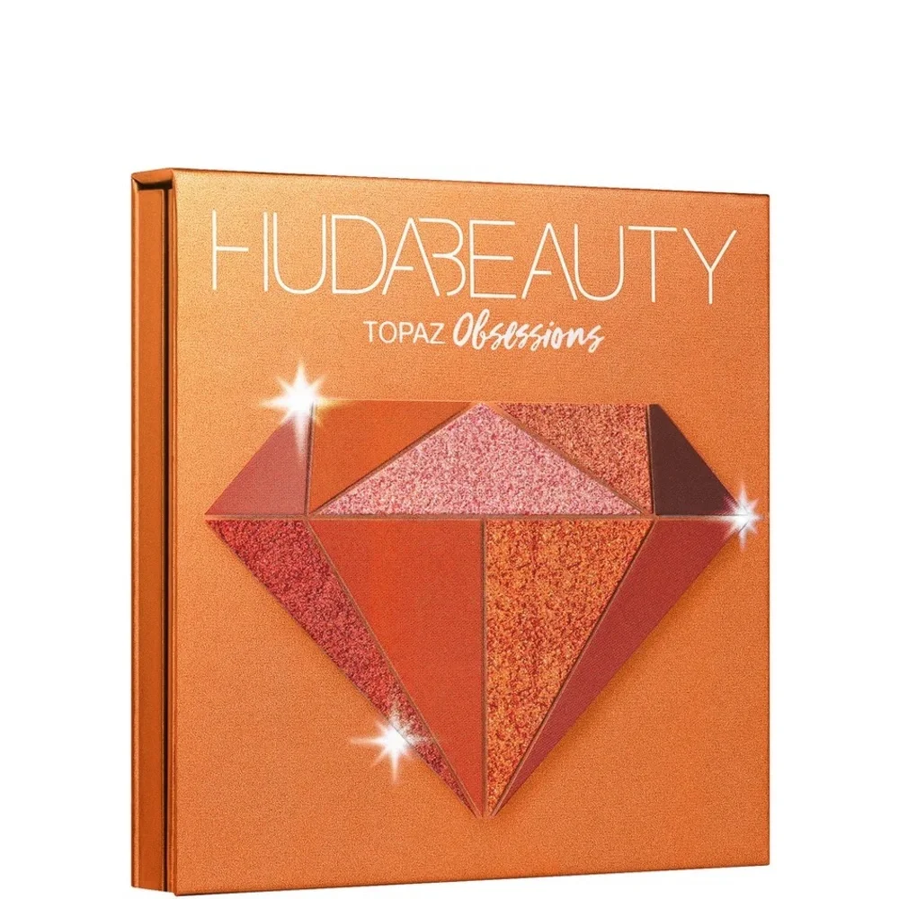 HUDA BEAUTY Topaz Obsessions Eyeshadow Palette - Rich Warm Shades - Picture 2 of 7